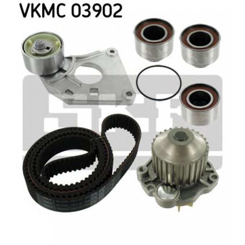 VKMC 03902 SKF - Насос охолоджуючої рідини + комплект зубчатого ремня
